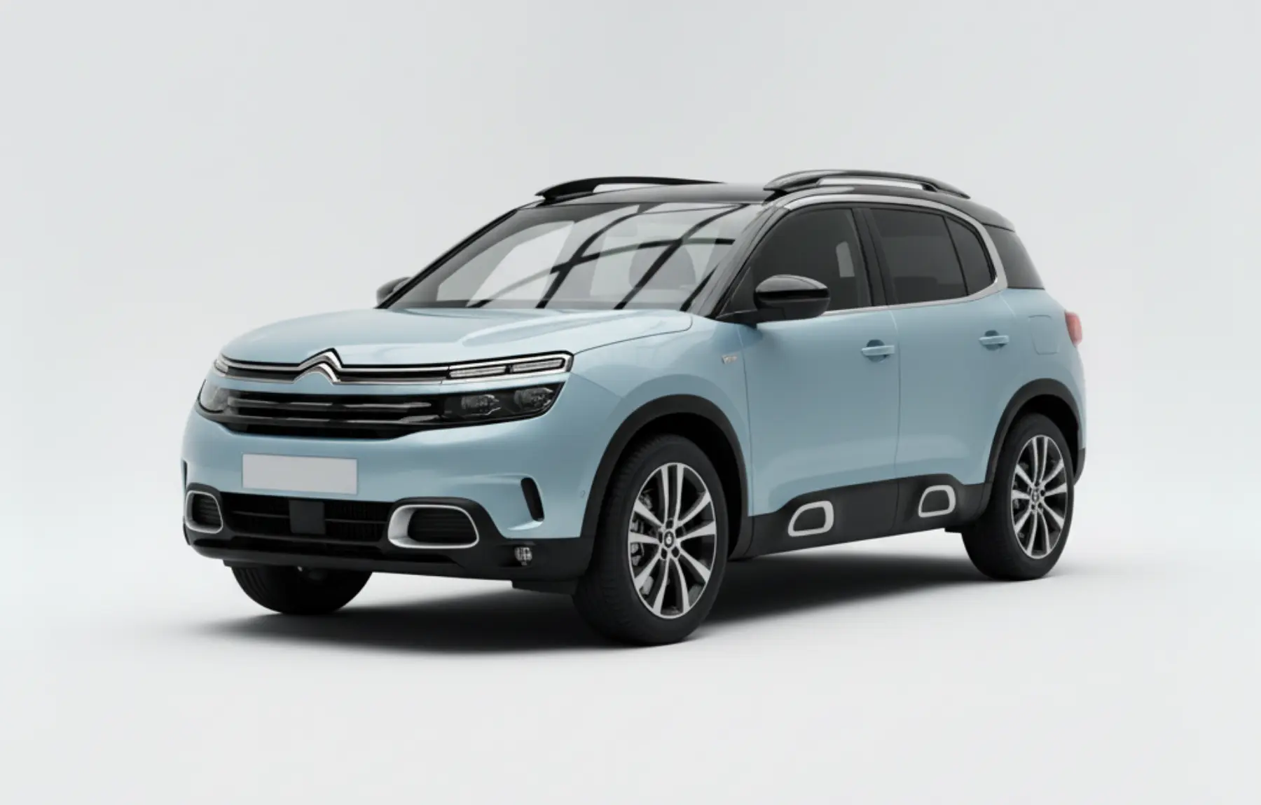Комфортний кросовер Citroën C5 Aircross на студійному фоні.